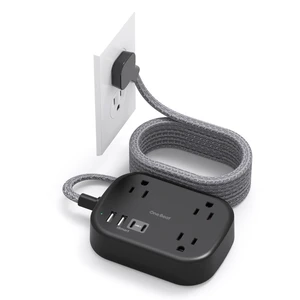 Cruise Essentials 2026, Travel Power Strip with USB C,Flat Plug, Black 10ft Extension Cord with 3 Outlets 4 USB Ports(2USB C),Desk Wall Outlet Extender,Non Surge Protector for Cruise,Dorm Room,ETL Cruise Essentials 2026, Travel Power Strip with USB C,Flat Plug, Black 10ft Extension Cord with 3 Outlets 4 USB Ports(2USB C),Desk Wall Outlet Extender,Non Surge Protector for Cruise,Dorm Room,ETL