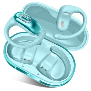 Open Ear Headphones, NEW Over Ear Earbuds with 4 ENC Noise-Canceling Mic Ultra-Comfort Bone Conduction Earbuds, BT5.4, 50H HD Stereo, IPX7 Waterproof, Ergonomic Earhooks,Sports Ear Buds for Running Open Ear Headphones, NEW Over Ear Earbuds with 4 ENC Noise-Canceling Mic Ultra-Comfort Bone Conduction Earbuds, BT5.4, 50H HD Stereo, IPX7 Waterproof, Ergonomic Earhooks,Sports Ear Buds for Running