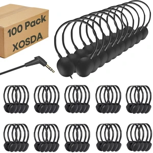 Kids Bulk Headphones 100 Pack for Student Children Classroom School Toddler Boys Girls Teen and Adults, Wholesale Wired Computer Earphones Class Set for Library Museums Airplane (LS04,100 Black) Kids Bulk Headphones 100 Pack for Student Children Classroom School Toddler Boys Girls Teen and Adults, Wholesale Wired Computer Earphones Class Set for Library Museums Airplane (LS04,100 Black)