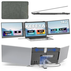 Laptop Screen Extender 14.2", 2.2 LB Lightest 0.16" Ultra-Thin, 1080P FHD Portable Monitor for Laptop 13-17.3", Eyes Care HDR Monitor, USB-C HDMI Plug-Play for Mac Windows PS Switch Work Travel Laptop Screen Extender 14.2", 2.2 LB Lightest 0.16" Ultra-Thin, 1080P FHD Portable Monitor for Laptop 13-17.3", Eyes Care HDR Monitor, USB-C HDMI Plug-Play for Mac Windows PS Switch Work Travel