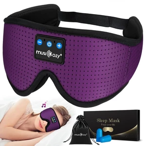 3D Sleep Headphones Bluetooth 5.4 Breathable Sleep Eye Mask Cooling Fabric Lining with Blackout Design for Side Sleeper, HD Stereo Sound, 14 Hours Playtime for Sleep, Travel, Relaxation 3D Sleep Headphones Bluetooth 5.4 Breathable Sleep Eye Mask Cooling Fabric Lining with Blackout Design for Side Sleeper, HD Stereo Sound, 14 Hours Playtime for Sleep, Travel, Relaxation