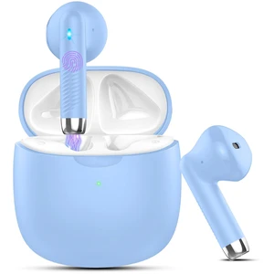 Wireless Earbuds, Bluetooth 5.4 Headphones in Ear with Noise Cancelling Mic, Bluetooth Earbuds Stereo Bass, IP7 Waterproof Sports Earphones, 32H Playtime USB C Charging Buds Light Blue for Android iOS Wireless Earbuds, Bluetooth 5.4 Headphones in Ear with Noise Cancelling Mic, Bluetooth Earbuds Stereo Bass, IP7 Waterproof Sports Earphones, 32H Playtime USB C Charging Buds Light Blue for Android iOS