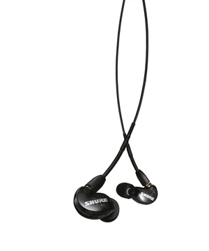 SE215 PRO Sound Isolating Wired Earbuds - Black Professional in-ear monitors with deep bass, single dynamic driver, secure fit, detachable cable and carrying case SE215 PRO Sound Isolating Wired Earbuds - Black Professional in-ear monitors with deep bass, single dynamic driver, secure fit, detachable cable and carrying case