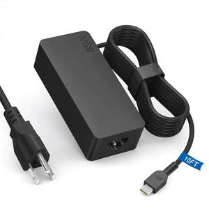 Replacement for Lenovo Laptop Charger 65W USB C Laptop Charger Compatible with Lenovo Chromebook Thinkpad Yoga Power Adapter,14FT Replacement for Lenovo Laptop Charger 65W USB C Laptop Charger Compatible with Lenovo Chromebook Thinkpad Yoga Power Adapter,14FT