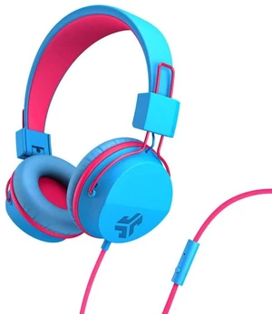 JBuddies Studio Wired Kid Headphones, On-Ear, Cotton Candy, Volume Limited, Folding, Adjustable, Noise Isolation, with Mic JBuddies Studio Wired Kid Headphones, On-Ear, Cotton Candy, Volume Limited, Folding, Adjustable, Noise Isolation, with Mic