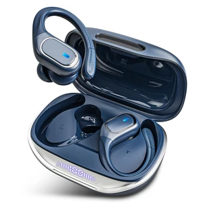Wireless Earbuds Bluetooth 5.3 Headphones with 80H Playback, IPX7 Waterproof Over Ear Buds with LED Power Display for Sports Running Workouts (Navy Blue) Wireless Earbuds Bluetooth 5.3 Headphones with 80H Playback, IPX7 Waterproof Over Ear Buds with LED Power Display for Sports Running Workouts (Navy Blue)