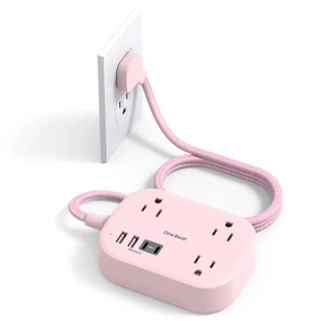 Cruise Essentials 2026, Travel Power Strip with USB C,Flat Plug 6ft Extension Cord with 3 Outlets 4 USB Ports(2 USB C),Desk Wall Outlet Extender,Non Surge Protector for Cruise,Dorm Room,ETL Cruise Essentials 2026, Travel Power Strip with USB C,Flat Plug 6ft Extension Cord with 3 Outlets 4 USB Ports(2 USB C),Desk Wall Outlet Extender,Non Surge Protector for Cruise,Dorm Room,ETL