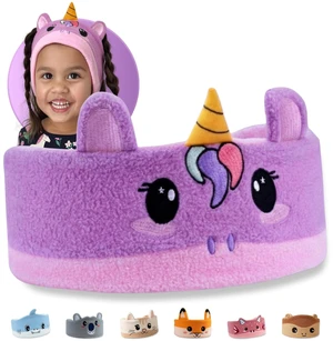3.0 - Original Toddler Headphones, Kids Headband Headphones - Bluetooth Wireless Headband - Comfortable Headphones for Plane - Safe Volume Limit - Adjustable, Travel, School, & Sleep (Sparkle) 3.0 - Original Toddler Headphones, Kids Headband Headphones - Bluetooth Wireless Headband - Comfortable Headphones for Plane - Safe Volume Limit - Adjustable, Travel, School, & Sleep (Sparkle)