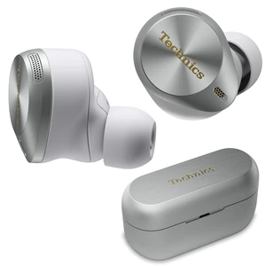Premium Hi-Fi True Wireless Bluetooth Earbuds with Advanced Noise Cancelling, 3 Device Multipoint Connectivity, Wireless Charging, Hi-Res Audio + Enhanced Calling - EAH-AZ80-S (Silver) Premium Hi-Fi True Wireless Bluetooth Earbuds with Advanced Noise Cancelling, 3 Device Multipoint Connectivity, Wireless Charging, Hi-Res Audio + Enhanced Calling - EAH-AZ80-S (Silver)