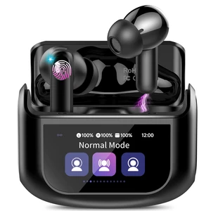 Active Noise Cancelling Ear Buds 48H Wireless Earbuds,Black HiFi Stereo Bluetooth Headphones with ENC Noise Cancelling/Transparency Mode, IPX7 Earphones with 5 EQ Modes for iOS Android Active Noise Cancelling Ear Buds 48H Wireless Earbuds,Black HiFi Stereo Bluetooth Headphones with ENC Noise Cancelling/Transparency Mode, IPX7 Earphones with 5 EQ Modes for iOS Android