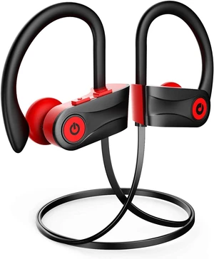 Wireless Bluetooth 5.3 Sport Headphones Built-in Mic in Ear Running Headset with Earhooks 16 Hours Playtime Wireless Bluetooth 5.3 Sport Headphones Built-in Mic in Ear Running Headset with Earhooks 16 Hours Playtime