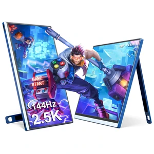 16" Portable Monitor with Built-in Stand,Vertical Monitor, USB-C & Mini HDMI External Laptop Screen, Second Display for PC, MacBook, iPad, Phone, Travel & Office 16" Portable Monitor with Built-in Stand,Vertical Monitor, USB-C & Mini HDMI External Laptop Screen, Second Display for PC, MacBook, iPad, Phone, Travel & Office