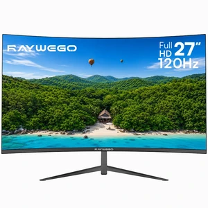 27 Inch Curved Monitor, 120Hz FHD 1080P, 1800R VA panel, 99% sRGB, 4000:1 contrast, HDR10, eye-care, HDMI/VGA, Game Mode, and VESA support for work and light gaming 27 Inch Curved Monitor, 120Hz FHD 1080P, 1800R VA panel, 99% sRGB, 4000:1 contrast, HDR10, eye-care, HDMI/VGA, Game Mode, and VESA support for work and light gaming