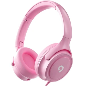 Kids Headphones with Cord-3.5mm Jack 85/94dB Safe Volume Control Built-in Microphone On-Ear Headphones for Kids/Teens/Girls/School/Travel/3.5mm Devices(Pink) Kids Headphones with Cord-3.5mm Jack 85/94dB Safe Volume Control Built-in Microphone On-Ear Headphones for Kids/Teens/Girls/School/Travel/3.5mm Devices(Pink)