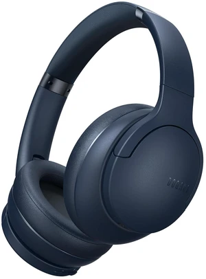 Wireless Headphones Over Ear, Bluetooth Headphones, APP Control 90H Playtime, 9 EQ Mode, BT5.4, Hifi Stereo Sound Headphones Wireless, ENC Mic, Foldable, for Travel Work Study, Navy Blue Wireless Headphones Over Ear, Bluetooth Headphones, APP Control 90H Playtime, 9 EQ Mode, BT5.4, Hifi Stereo Sound Headphones Wireless, ENC Mic, Foldable, for Travel Work Study, Navy Blue