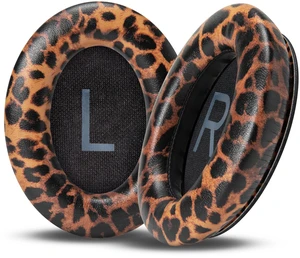PadZ QC45 - Earpads for Bose QuietComfort 45, QC SE & QC Wireless Made by Wicked Cushions Extra Thick Cushions, Premium Durable Stitching Leopard PadZ QC45 - Earpads for Bose QuietComfort 45, QC SE & QC Wireless Made by Wicked Cushions Extra Thick Cushions, Premium Durable Stitching Leopard