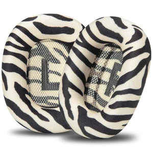 PadZ Max - Ear Cushions for AirPods Max 1 & 2 Made by Wicked Cushions Soft Fabric, Enhanced Comfort & Unique Style Zebra PadZ Max - Ear Cushions for AirPods Max 1 & 2 Made by Wicked Cushions Soft Fabric, Enhanced Comfort & Unique Style Zebra