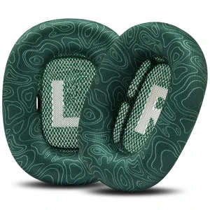 PadZ Max - Ear Cushions for AirPods Max 1 & 2 Made by Wicked Cushions Soft Fabric, Enhanced Comfort & Unique Style Emerald Tide PadZ Max - Ear Cushions for AirPods Max 1 & 2 Made by Wicked Cushions Soft Fabric, Enhanced Comfort & Unique Style Emerald Tide