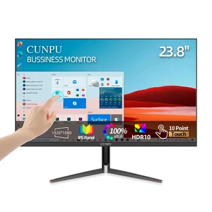 24 Inch Touchscreen Monitor, 10 Point Touch, FHD 1080P 75Hz IPS Screen, 100% SRGB, VESA Wall Mountable, Tilt Adjustment, VGA HDMI USB for PC, Laptop Business & Work Station, Warehouse 24 Inch Touchscreen Monitor, 10 Point Touch, FHD 1080P 75Hz IPS Screen, 100% SRGB, VESA Wall Mountable, Tilt Adjustment, VGA HDMI USB for PC, Laptop Business & Work Station, Warehouse