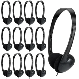 100 Pack Kids Headphones Bulk for Classroom School Students Wired Wholesale On Ear Headphones for Children Teens Adults Library Chromebook Laptop Phone PC Tablet 3.5mm Jack Black 100 Pack Kids Headphones Bulk for Classroom School Students Wired Wholesale On Ear Headphones for Children Teens Adults Library Chromebook Laptop Phone PC Tablet 3.5mm Jack Black