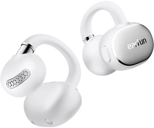 Clip 2 Open Ear Earbuds, Clip On Headphones, LDAC, Hi-Res Audio, 12mm Titanium Driver, 4 Mics AI Clear Call, AI Translation Earbuds, Secure Fit, 40H Playtime, Bluetooth 6.0 for Running, White Clip 2 Open Ear Earbuds, Clip On Headphones, LDAC, Hi-Res Audio, 12mm Titanium Driver, 4 Mics AI Clear Call, AI Translation Earbuds, Secure Fit, 40H Playtime, Bluetooth 6.0 for Running, White