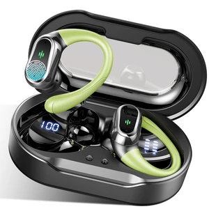Wireless Earbuds, 2026 Bluetooth 5.4 Headphones Sport, Bluetooth Earbuds with ENC Noise Canceling Mic, 60H Stereo Wireless Headphones IP7 Waterproof with Earhooks, Dual LED Display for Workout/Running Wireless Earbuds, 2026 Bluetooth 5.4 Headphones Sport, Bluetooth Earbuds with ENC Noise Canceling Mic, 60H Stereo Wireless Headphones IP7 Waterproof with Earhooks, Dual LED Display for Workout/Running