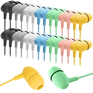 Kids Earbuds Bulk 200 Pack Macaron Colors Mixed, Durable Earphones in-Ear Headphones Perfect for Schools Classroom Students Teens Children Gift and Adult Kids Earbuds Bulk 200 Pack Macaron Colors Mixed, Durable Earphones in-Ear Headphones Perfect for Schools Classroom Students Teens Children Gift and Adult