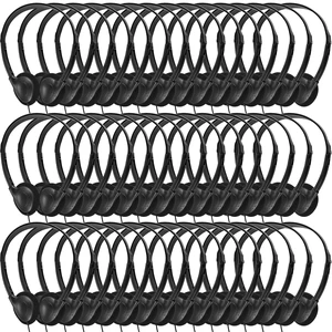 Bulk Headphones 50 Pack for Kids School Classroom,Wholesale Wired Adjustable On Ear Earphones Class Set for Students Children Toddler Teens Boys Girls and Adult (GS857, Black) Bulk Headphones 50 Pack for Kids School Classroom,Wholesale Wired Adjustable On Ear Earphones Class Set for Students Children Toddler Teens Boys Girls and Adult (GS857, Black)
