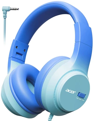 Kids Headphones, 748594dB Limiter, 3.5mm Jack, Blue OHW343 Foldable Wired, for Toddler School/iPad/Chromebook/Tablet Kids Headphones, 748594dB Limiter, 3.5mm Jack, Blue OHW343 Foldable Wired, for Toddler School/iPad/Chromebook/Tablet
