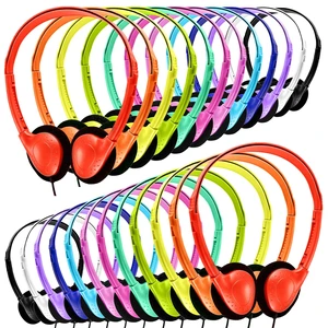Classroom Headphones Bulk 50 Pack Class Set for School Students Kids and Adult -Sturdy Wired 3.5mm Plug (Mixed, 50 Pack) Classroom Headphones Bulk 50 Pack Class Set for School Students Kids and Adult -Sturdy Wired 3.5mm Plug (Mixed, 50 Pack)