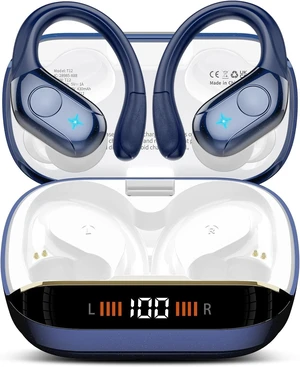 Wireless Earbuds,75Hrs Bluetooth 5.4 Headphones, Deep Bass Stereo Bluetooth Earbuds with ENC Noise Canceling Mic, Wireless Earphones IP7 Waterproof Over Ear Buds with Earhooks for iOS/Android Wireless Earbuds,75Hrs Bluetooth 5.4 Headphones, Deep Bass Stereo Bluetooth Earbuds with ENC Noise Canceling Mic, Wireless Earphones IP7 Waterproof Over Ear Buds with Earhooks for iOS/Android