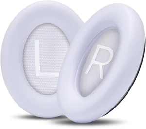 PadZ QC45 - Earpads for Bose QuietComfort 45, QC SE & QC Wireless Made by Wicked Cushions Extra Thick Cushions, Premium Durable Stitching Chilled Lilac PadZ QC45 - Earpads for Bose QuietComfort 45, QC SE & QC Wireless Made by Wicked Cushions Extra Thick Cushions, Premium Durable Stitching Chilled Lilac