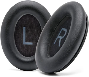 PadZ QC45 - Earpads for Bose QuietComfort 45, QC SE & QC Wireless Made by Wicked Cushions Extra Thick Cushions, Premium Durable Stitching Black PadZ QC45 - Earpads for Bose QuietComfort 45, QC SE & QC Wireless Made by Wicked Cushions Extra Thick Cushions, Premium Durable Stitching Black
