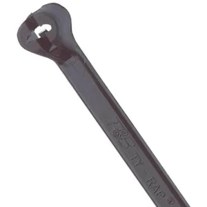 Ty-Rap Black Cable Ties, 14.2 in, 50 lb, Bulk Pack Nylon 6.6, Stainless Steel Barb, UV Resistant, Tensile Strength, Bundle Range Up To 4.02 In, UL Listed (E49405) Ty-Rap Black Cable Ties, 14.2 in, 50 lb, Bulk Pack Nylon 6.6, Stainless Steel Barb, UV Resistant, Tensile Strength, Bundle Range Up To 4.02 In, UL Listed (E49405)