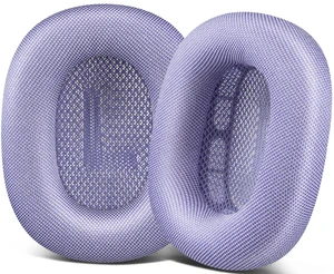 Ear Cushions for AirPods Max 1 & 2 Replacement EarPads Ear Pads Cups Covers with Durable Mesh Fabric, Softer Foam Color Ear Cushions for AirPods Max 1 & 2 Replacement EarPads Ear Pads Cups Covers with Durable Mesh Fabric, Softer Foam Color