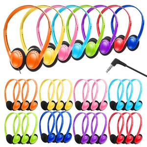 Classroom Headphones Bulk 50 Pack for Kids School Students, Wholesale Wired Earphones Class Set for Children Toddler Boys Girls Teens Adult (HY103, 50 Mixed) Classroom Headphones Bulk 50 Pack for Kids School Students, Wholesale Wired Earphones Class Set for Children Toddler Boys Girls Teens Adult (HY103, 50 Mixed)