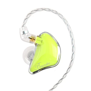 Bmaster Noise Isolating in Ear Monitor Earphones, 1BA+2DD Hybrid Balanced Armature Driver IEM Headphones with Two Detachable MMCX Cables (Yellow) Bmaster Noise Isolating in Ear Monitor Earphones, 1BA+2DD Hybrid Balanced Armature Driver IEM Headphones with Two Detachable MMCX Cables (Yellow)