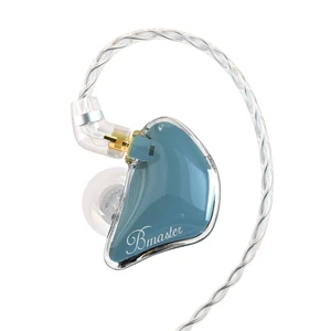 Bmaster Triple Drivers in Ear Monitor Headphone with Two Detachable Cables Fit in Ear Suitable for Audio Engineer, Musician (Blue) Bmaster Triple Drivers in Ear Monitor Headphone with Two Detachable Cables Fit in Ear Suitable for Audio Engineer, Musician (Blue)
