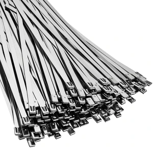 500 Pcs Stainless Steel Zip Ties 304 Metal Cable,0.31 X 11.8 Inch Self Locking 220 Lb Strength, For Exhaust Wrap Fence Workshop Outdoor, Corrosion Resistant Heavy Duty Cable Straps 500 Pcs Stainless Steel Zip Ties 304 Metal Cable,0.31 X 11.8 Inch Self Locking 220 Lb Strength, For Exhaust Wrap Fence Workshop Outdoor, Corrosion Resistant Heavy Duty Cable Straps