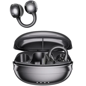 Open Ear Earbuds, Clip On Headphones Wireless Earbuds for Running Workout Secure Fit, Rich Bass, Hi-Res Audio, Clear Calls, Bluetooth 6.0, Multipoint Connection, IPX5 Waterproof, 40H Playtime Open Ear Earbuds, Clip On Headphones Wireless Earbuds for Running Workout Secure Fit, Rich Bass, Hi-Res Audio, Clear Calls, Bluetooth 6.0, Multipoint Connection, IPX5 Waterproof, 40H Playtime