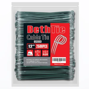 12 Inch Green Zip Ties 2500 Pcs, 65 LBS UV Resistant Cable Ties Self-Locking Ties, Wire Ties for Indoor and Outdoor Use 12 Inch Green Zip Ties 2500 Pcs, 65 LBS UV Resistant Cable Ties Self-Locking Ties, Wire Ties for Indoor and Outdoor Use