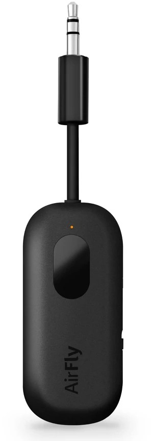 AirFly Pro, Bluetooth Wireless Audio Transmitter, Black Bluetooth Adapter for AirPods/Headphones, 20+ Hr Battery, Works with 3.5mm aux Jacks on Airplanes, TVs, Gym Equipment, Travel AirFly Pro, Bluetooth Wireless Audio Transmitter, Black Bluetooth Adapter for AirPods/Headphones, 20+ Hr Battery, Works with 3.5mm aux Jacks on Airplanes, TVs, Gym Equipment, Travel