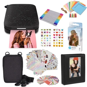 Sprocket Portable 2x3 Instant Color Photo Printer (Black Noir) Starter Bundle Sprocket Portable 2x3 Instant Color Photo Printer (Black Noir) Starter Bundle