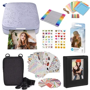 Sprocket Portable 2x3 Instant Color Photo Printer (Lilac) Starter Bundle Sprocket Portable 2x3 Instant Color Photo Printer (Lilac) Starter Bundle
