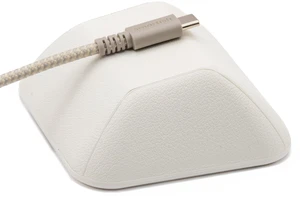 Magnetic Cord Holder, Cable Wrangler, Nightstand & Desk Organizer Holds 5 Cords, 2 Cable Clips, Weighted Base, Charger Keeper, Phone Charging Cable Management, Home Office Accessories, White Magnetic Cord Holder, Cable Wrangler, Nightstand & Desk Organizer Holds 5 Cords, 2 Cable Clips, Weighted Base, Charger Keeper, Phone Charging Cable Management, Home Office Accessories, White