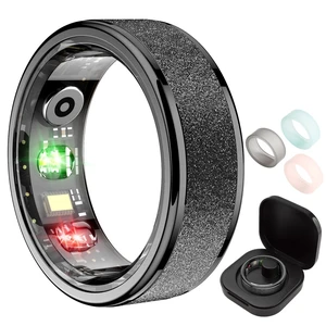 R10 Smart Ring, Sleep Health & Skin Temperature & 5ATM(Black, 11) Smart Health Ring for Women, Protective Case, No Subscription Fee, Heart Rate Monitoring, Fitness Tracker R10 Smart Ring, Sleep Health & Skin Temperature & 5ATM(Black, 11) Smart Health Ring for Women, Protective Case, No Subscription Fee, Heart Rate Monitoring, Fitness Tracker