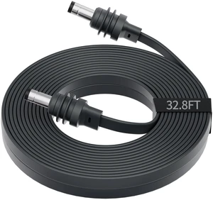 Flat Starlink Mini Power Cable Replacement DC Power Cable 32.8FT/10M Starlink Ultra Slim Waterproof Power Cord,Starlik Mini Accessories,Ideal for Door and Window Closing,RV,Truck,Travel,Camping Flat Starlink Mini Power Cable Replacement DC Power Cable 32.8FT/10M Starlink Ultra Slim Waterproof Power Cord,Starlik Mini Accessories,Ideal for Door and Window Closing,RV,Truck,Travel,Camping