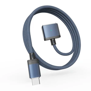 EGTPPJP USB-C to Magnetic 3 Cable 140W 6.6ft, Compatible with Magnetic Charging Cable for MacBook Pro 2021 M1 Pro & Max 14" 16", Air 2022 M2, Pro 2023 M2 Pro & Max 14" 16" - Blue EGTPPJP USB-C to Magnetic 3 Cable 140W 6.6ft, Compatible with Magnetic Charging Cable for MacBook Pro 2021 M1 Pro & Max 14" 16", Air 2022 M2, Pro 2023 M2 Pro & Max 14" 16" - Blue