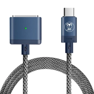 JHXG 140W USB C to Mag 3 Fast Charging Cable 6.6ft Compatible MacBook Air 2022 M2, MacBook Pro 2021 M1 Pro & Max Chip 14" 16", MacBook Pro 2023 M2 Pro & Max Chip 14" 16", Safe 3 Cable for MacBook JHXG 140W USB C to Mag 3 Fast Charging Cable 6.6ft Compatible MacBook Air 2022 M2, MacBook Pro 2021 M1 Pro & Max Chip 14" 16", MacBook Pro 2023 M2 Pro & Max Chip 14" 16", Safe 3 Cable for MacBook