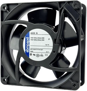 for ebmpapst 4600N Axial Fan115V 12038 Industrial Cooling Fan All-Metal Heat-Resistant Cooling Fan 4600N, 2-Pin 20W for ebmpapst 4600N Axial Fan115V 12038 Industrial Cooling Fan All-Metal Heat-Resistant Cooling Fan 4600N, 2-Pin 20W